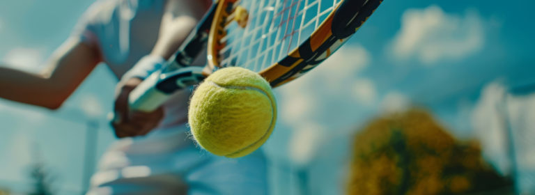 In tennis, as in life, you must learn to take your shot